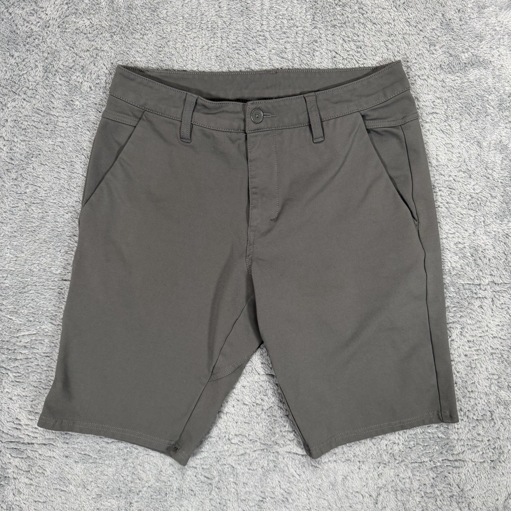 BYLT Everyday Shorts Mens 30*x10 Gray Performance Stretch Gym Active‎ Workout